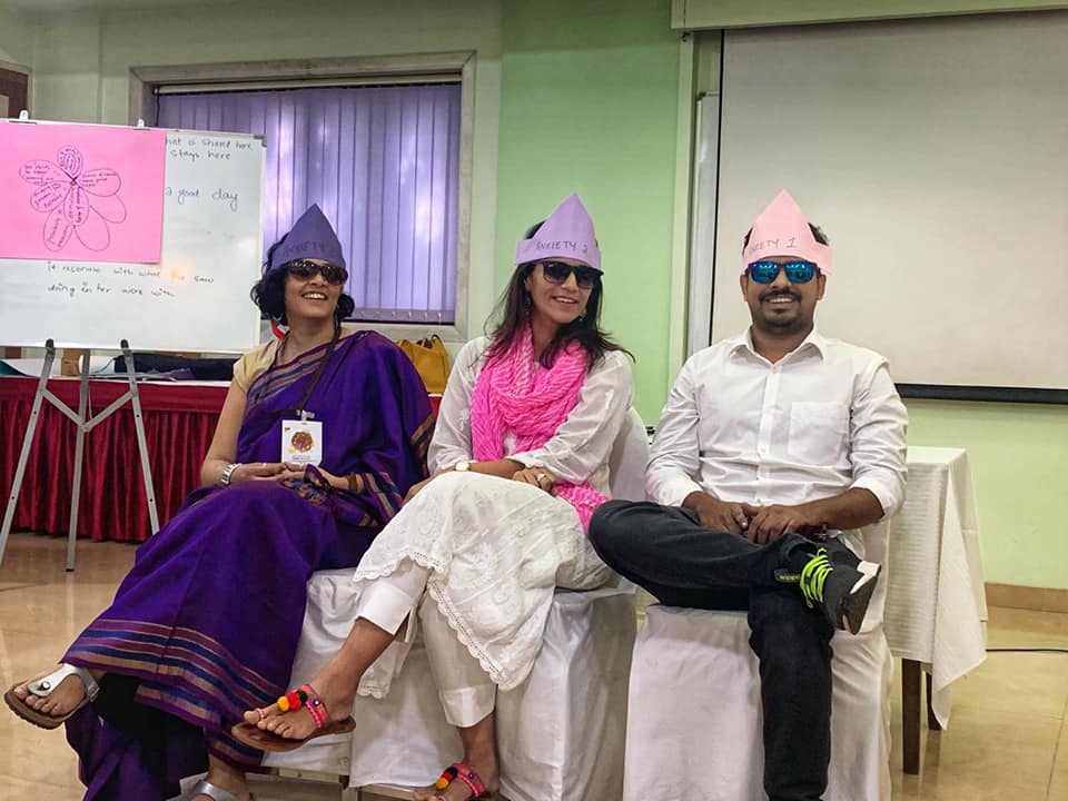 ApniShala's tweet photo. Shahid Shaikh from our team co-facilitated a 2-day workshop on schools and #NarrativePractices with Prathama Raghavan and Shamin Mehrotra, at the 2nd International Narrative Practices Conference.
#ProfessionalDevelopment #NarrativeTherapy #MentalHealth #SocialEmotionalLearning https://t.co/7Sv1z0MyLv