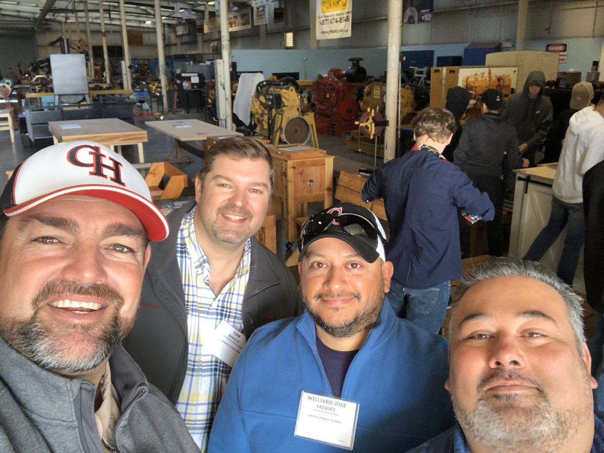 CMSJagShop's tweet photo. CHMS, CMS, SBMS, and DMS representing Comal ISD at the SkillsUSA District 10 Competition in Waco, TX 😎.  Students’ woodworking projects are in place and waiting to be judged!💪🏻 @CMSJagPrincipal @comalcte @DanvilleMiddle @CHMS_Principal @kerrygain @SBMSWrangler1 @Supt_comalisd https://t.co/h5LodUQBF4
