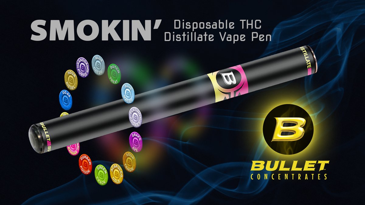 Go2Bullet's tweet image. Happy Friday from Bullet Concentrates! 🙌🔥 😎Pick up your favorite strain for the weekend!  #marijuana #thc #cannabis #420 #stoners #fueledbythc #vapes #vape #cartridges #carts #dispensary #budtender #bulletconcentrates