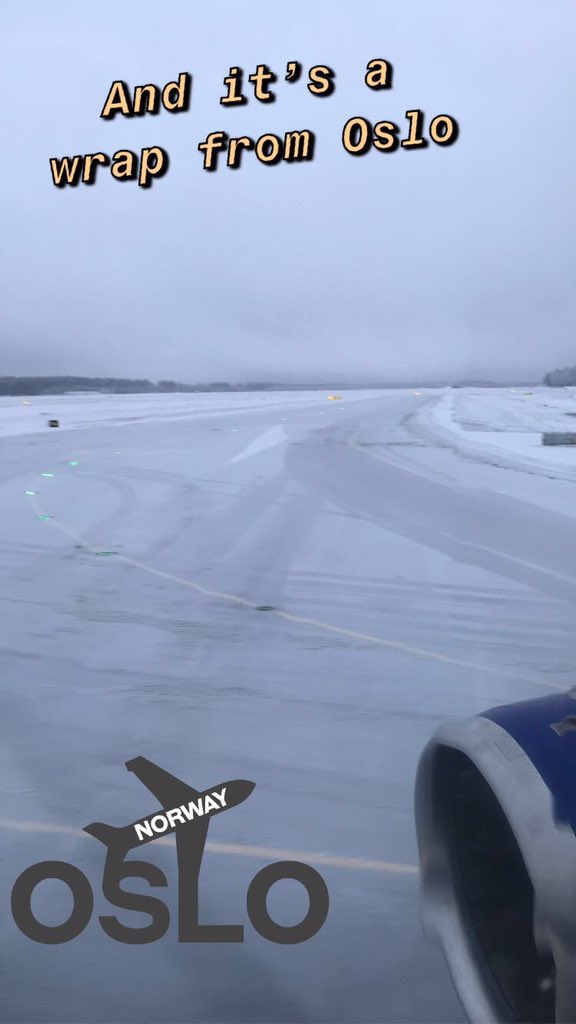 Oslo Airport 29 January 2020