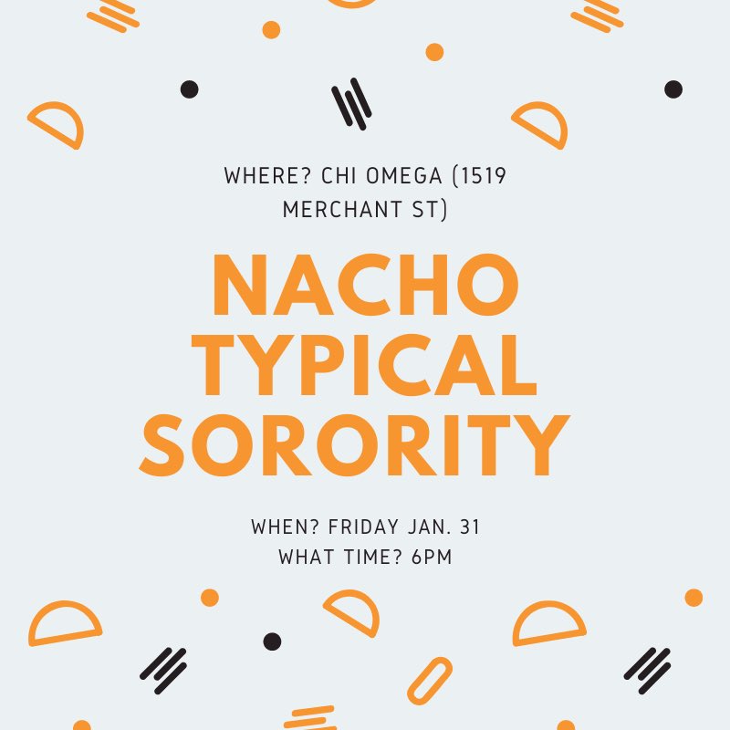 It’s a nacho party at ChiO tonight! 😋 Come join the fun!! 🌟