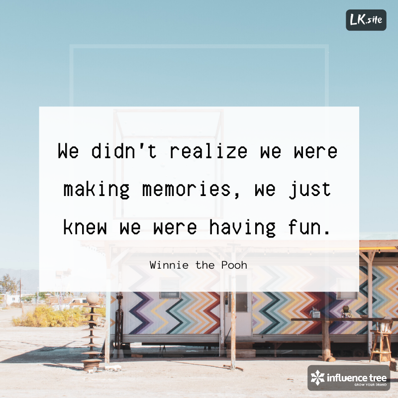 InfluenceTree's tweet image. Life is short. Be happy :)