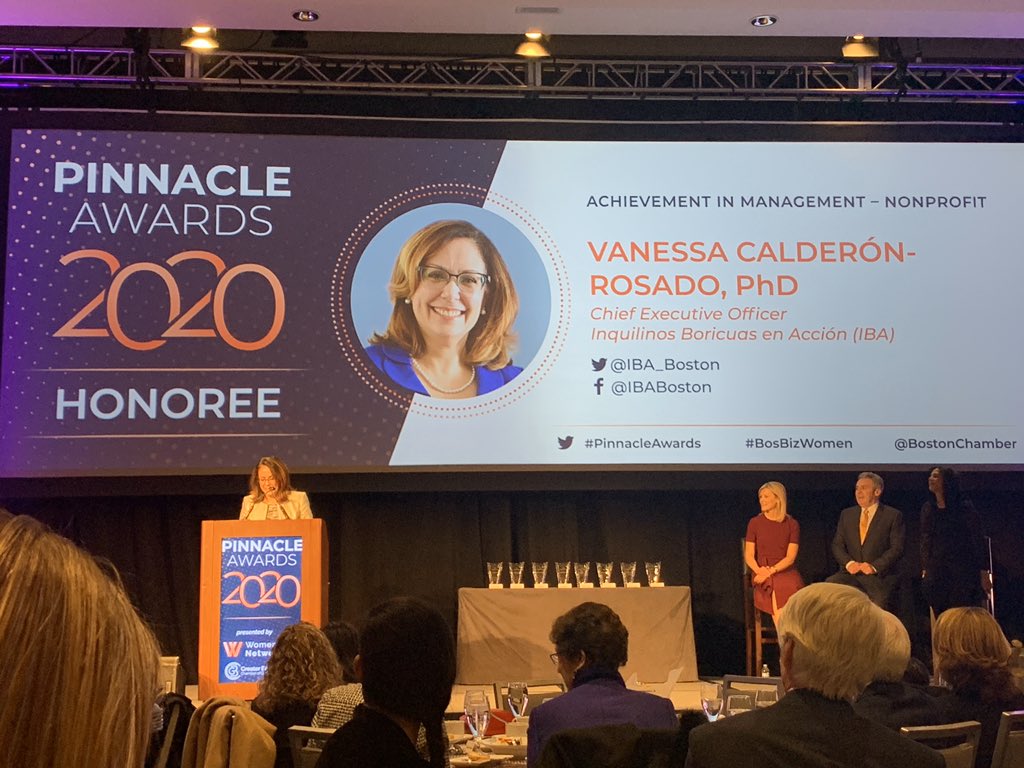 mvasa's tweet image. Congratulations @VanessaVcrosado for your award at today’s #PinnacleAwards. #bosbizwomen @BostonChamber
