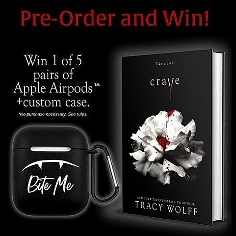 EntangledTeen's tweet photo. Have you pre-ordered your copy of Crave by @TracyWolff yet? #DaemonApproved #CravetheNovel https://t.co/tTMit6Ud9T https://t.co/8o5t6Dv59h