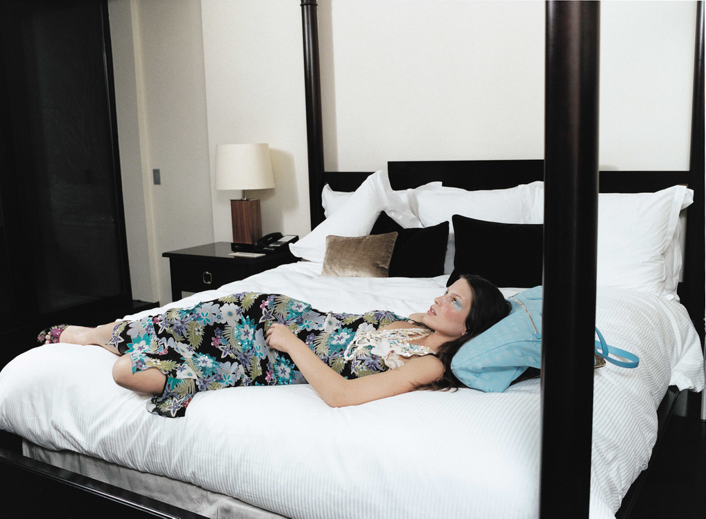 Viera in the Penthouse Suite in #NicoleMiller and #Chanel 

#somamagazine from March 2002