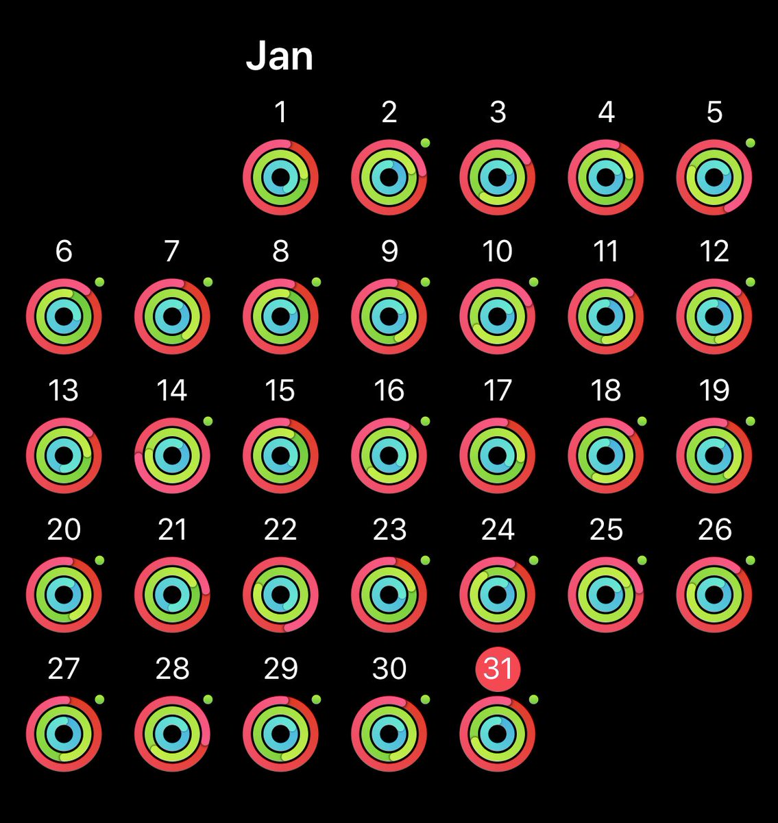 PPinkernelle's tweet photo. 1 down, 11 to go... 😎#ChallengeAccepted #Mission2020 #AppleWatch https://t.co/X7Oeo07N8c