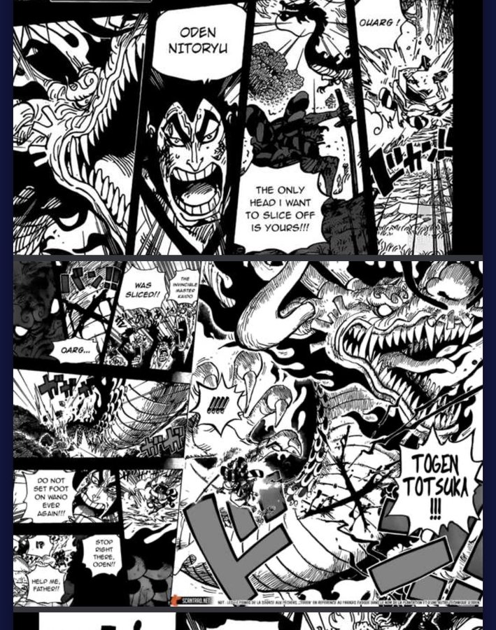 One Piece Chapter 971 Release Date Spoilers Oden Will Die Saving His Family And The Nine Red Scabbards Hiptoro