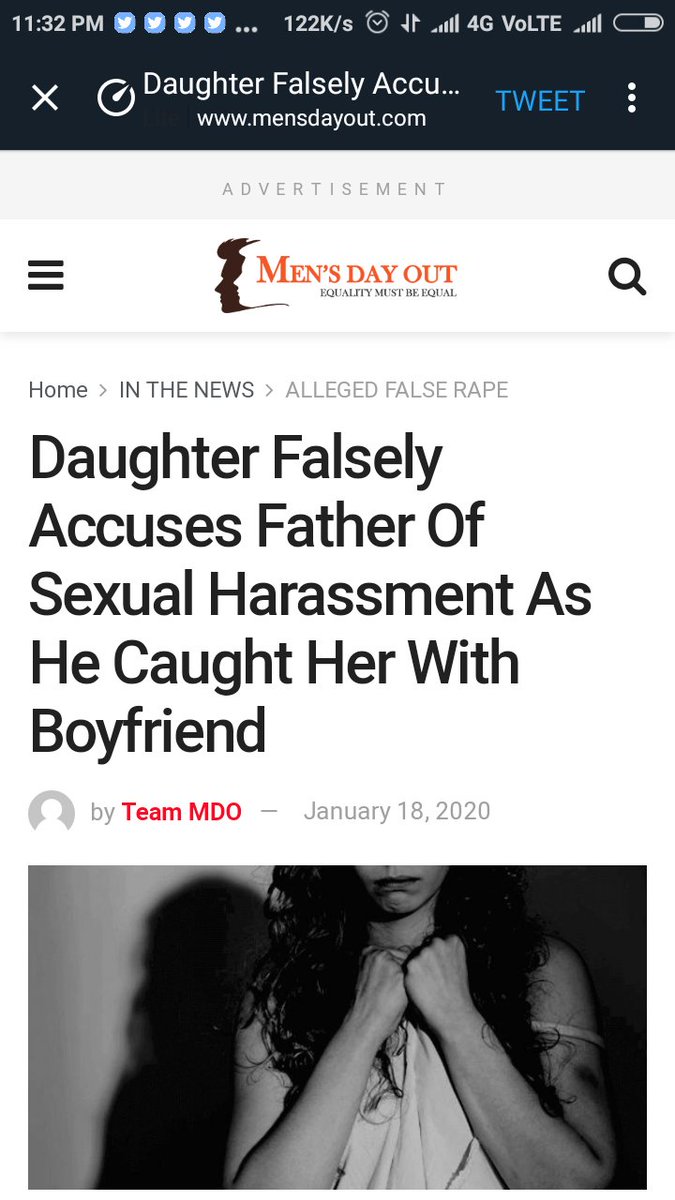 #SuperOver #MahiraSharma #nirbhayaconvicts #Metooindia #Mentoo #MerayPaasTumHo #BetiBachaoBetiPadhao #nirbhayabetrayed

Daughter Falsely Accuses Father Of Sexual Harassment As He Caught Her With Boyfriend

Fake rape cases have flooded India. Wrong rape laws is the reason