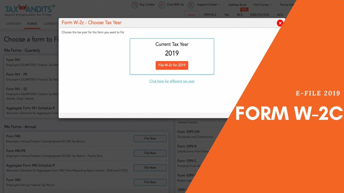 taxbandits's tweet photo. Easily correct a mistake on your employee's #FormW2 with @TaxBandits. ⚠️ #FormW2c https://t.co/CGcnxU6xex https://t.co/QhKS6HjGuR
