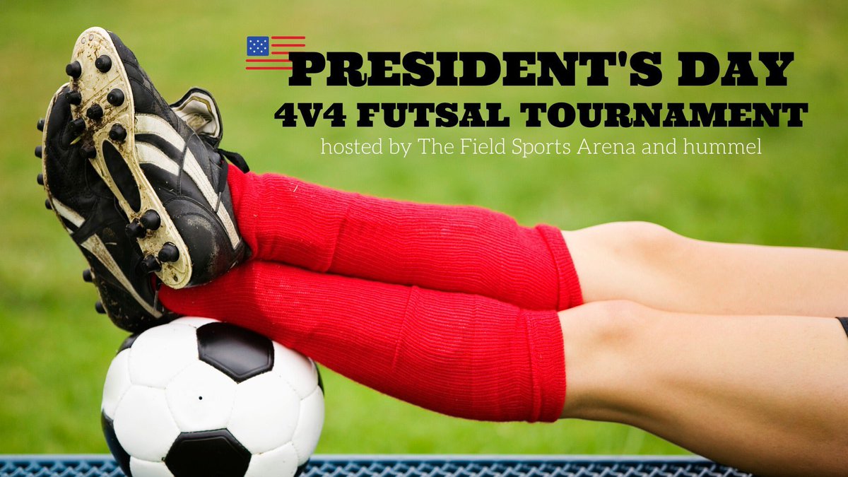 thefieldmonroe's tweet photo. Join us on Monday, February 17 for our President's Day 4v4 Futsal Tournament!

Open to teams U8-U14
$135 per team, includes ref fees
4 games guaranteed
Two 15-minute halves per game
Games will begin at 8am

Call (513) 539-8873 with questions or to register. https://t.co/JTtela9aGA