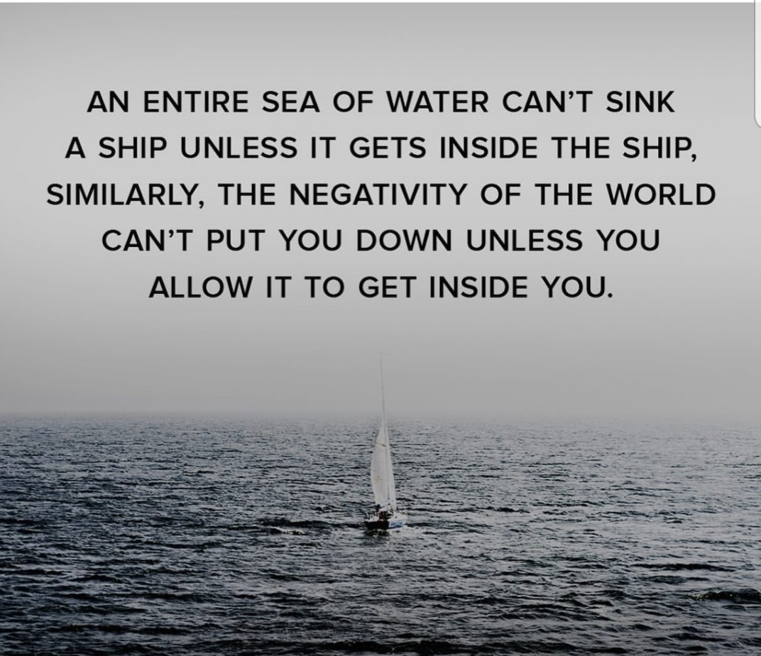 EdwardBaas1's tweet photo. #staypositive
#attitudeofgratitude 
#justkeepswimming https://t.co/zJPkqKHL2r