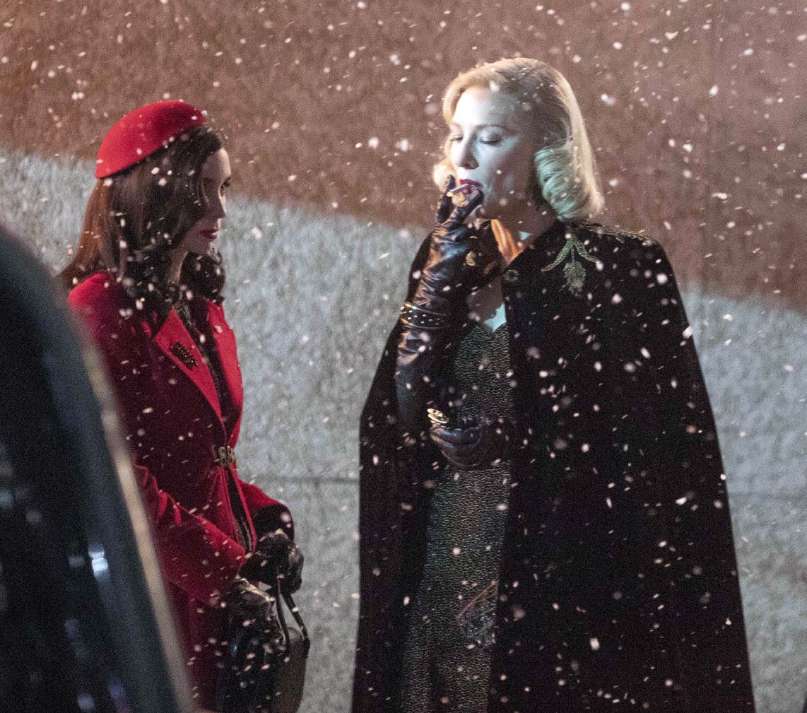 Jana7380's tweet photo. Well well well..here we go.. #CarolMovie2 even they call it something else 😌💘
#NightmareAlley #IAmDead https://t.co/IpgM25y0im