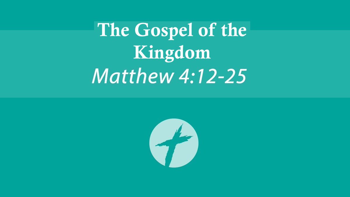 FirstPresOCNJ's tweet image. #matthew4:12-25 "The Gospel Of The Kingdom" Pastor John Sheldon firstpresocnj.net/content.cfm?id…