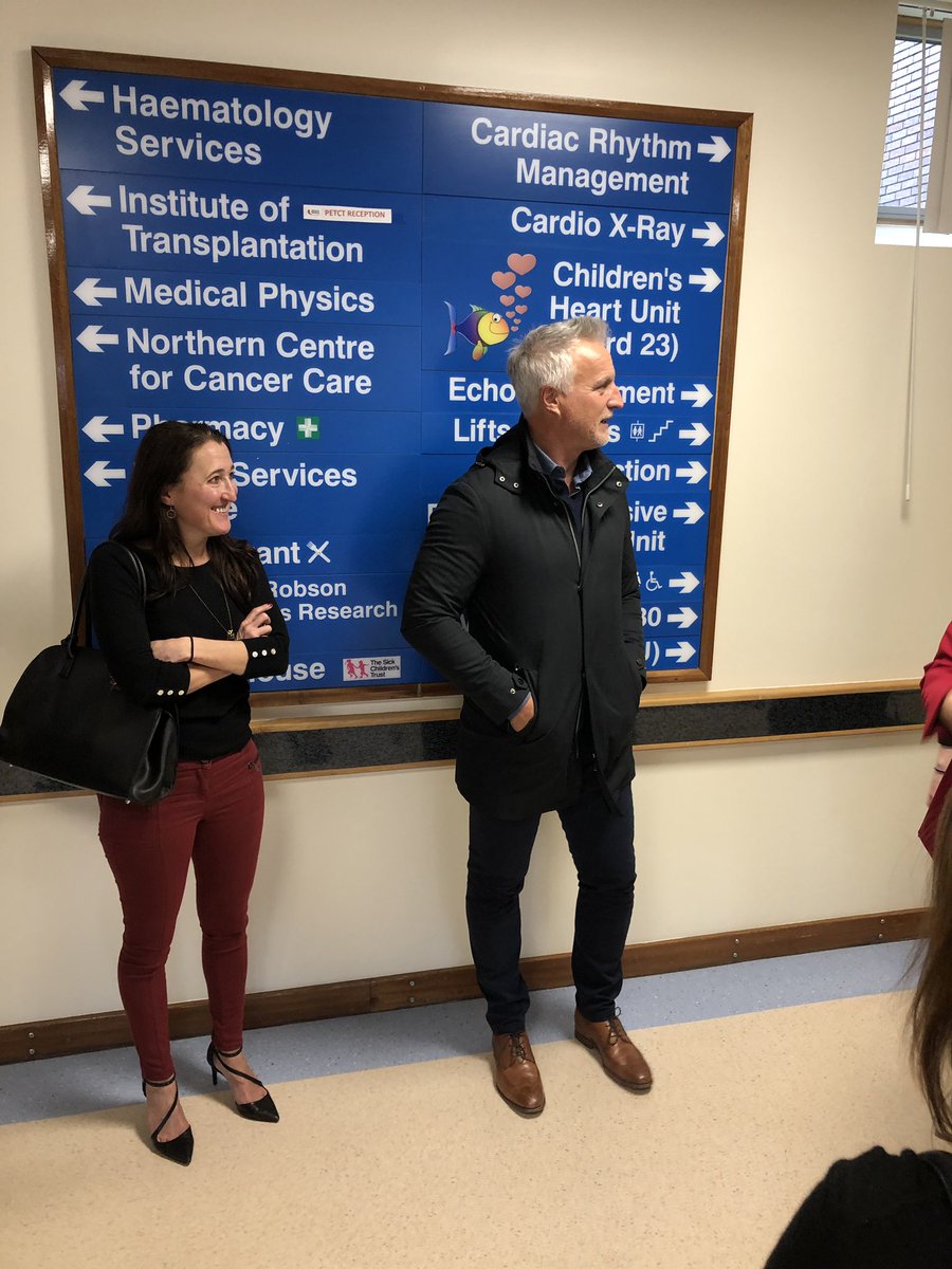 teamginola's tweet photo. Not having a medical, just enjoyed talking with staff and patients at the #FreemanHospital @NewcastleHosps one of the leading heart hospitals in the world. https://t.co/SG26B9rxx5
