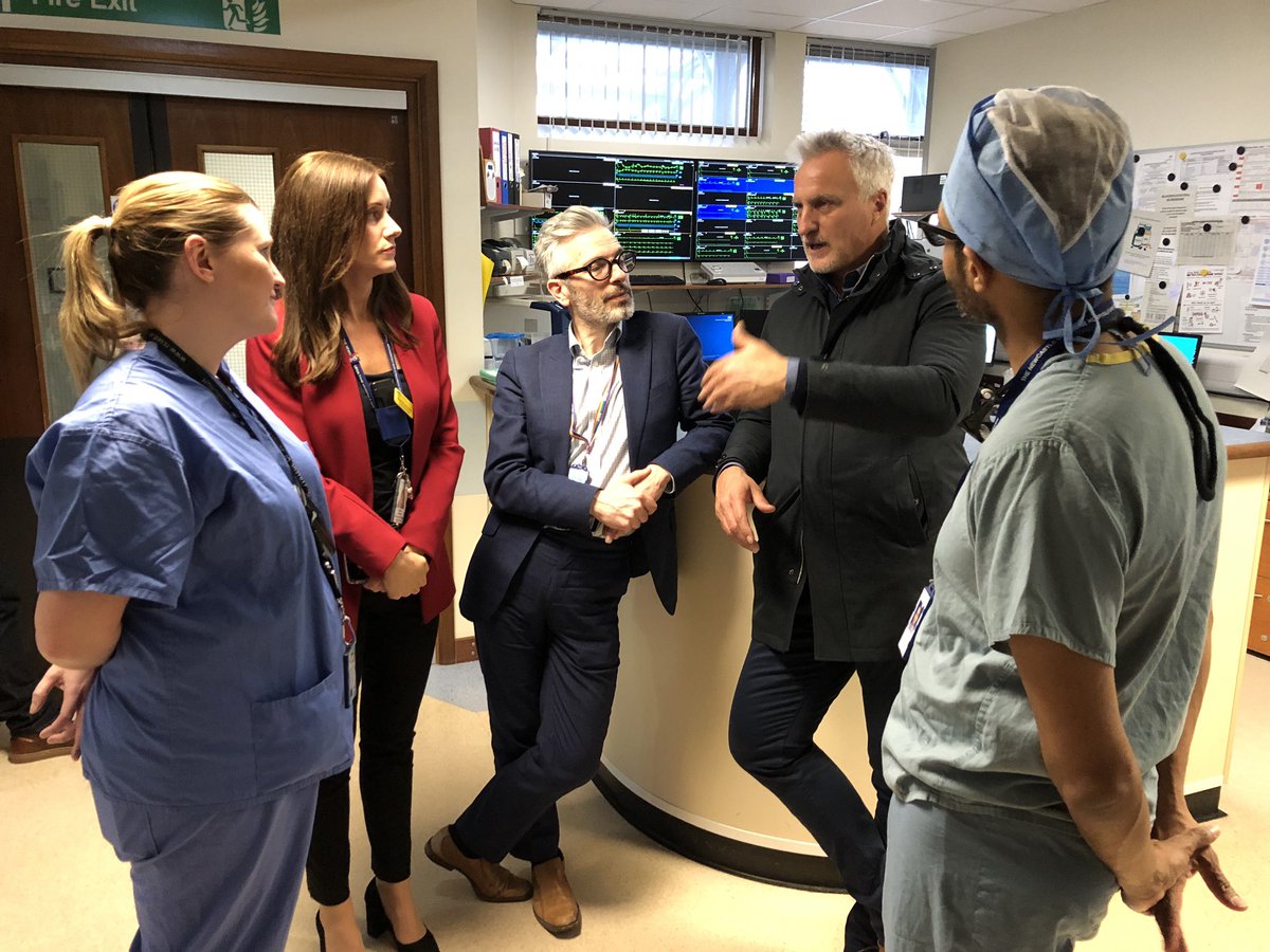 teamginola's tweet photo. Not having a medical, just enjoyed talking with staff and patients at the #FreemanHospital @NewcastleHosps one of the leading heart hospitals in the world. https://t.co/SG26B9rxx5