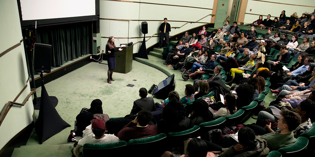 umichgradschool's tweet photo. Thank you to our talented student speakers and everyone who came out to hear them at last night's King Talks! https://t.co/SlPihP6bI7