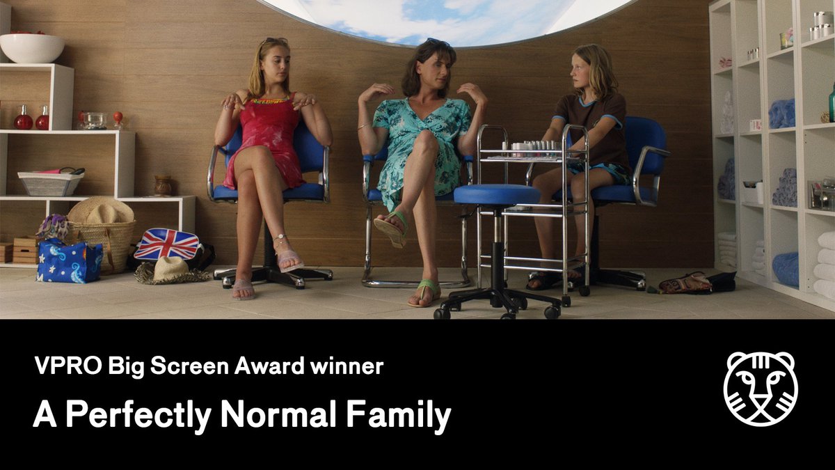 IFFR's tweet photo. VPRO Big Screen Award winner: A Perfectly Normal Family by #MalouReymann

Watch the Awards Ceremony live: https://t.co/dDAXiJdUmv

#BigScreenCompetition #IFFR2020 https://t.co/RNEU8jGtL8