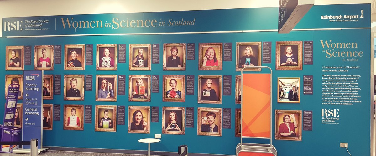 groninty's tweet photo. Me encuentro con este hermoso reconocimiento en @EDI_Airport a las científicas de #Escocia 🏴󠁧󠁢󠁳󠁣󠁴󠁿. 

Ojalá algún día en #Ecuador 🇪🇨 entendamos el valor de poder crear nuestro propio conocimiento para así definir nuestro destino. @CientificasEC @PhDenEcuador https://t.co/7MJLxNACkf