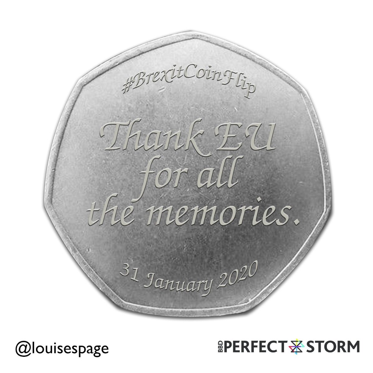 bbdperfectstorm's tweet photo. Thank you to everyone who took part in our #BrexitCoinFlip! Keep your tweets coming in and you'll get your coin for Monday. For now we're off to drown our sorrows and spend some 50 pence pieces! #NotMyBrexit #BrexitCoin https://t.co/1pvegNsd74