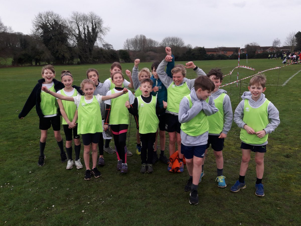 A return to sporting competition for us as our cross country runners dodged the rain to finish in 2nd (girls) and 1st (boys) places today at Woodland View. <a href="/WeAreStWilliams/">St William's Primary</a>
