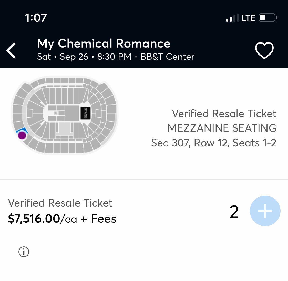 ashleyrools's tweet photo. This is hilarious @Ticketmaster #mcr https://t.co/fj7xvQFHGq