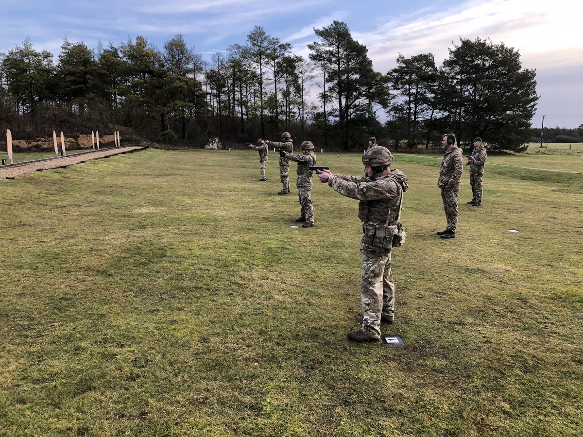 CO_5RIFLES's tweet photo. 5 Rifles Operational Shooting Competition has been running this week. Top shot and the winner of the Baker Rifle: WO2 Jones of @6RIFLES_CO Champion Company: A Company. The best overall team, HQ Coy 2. HQ1 was robbed... 🤔 https://t.co/6w1IZ6Ai4m