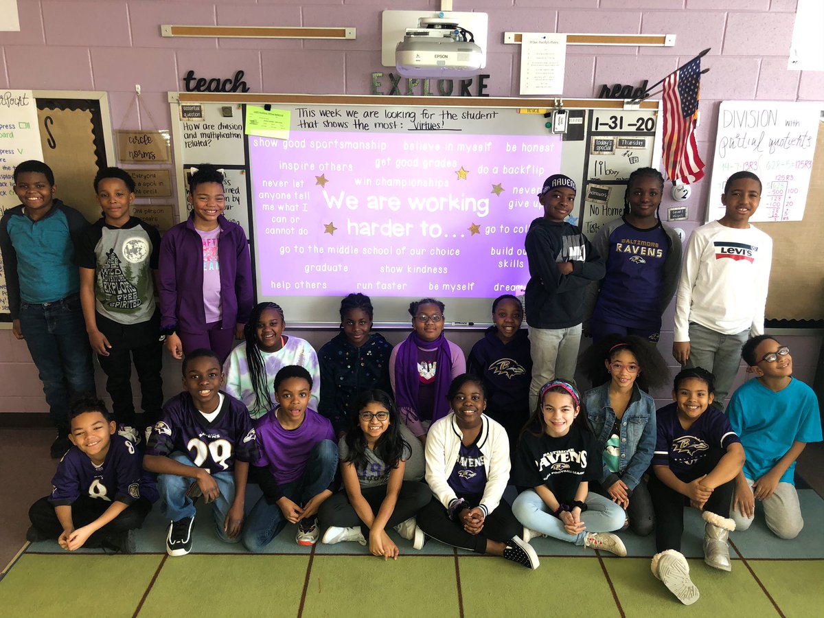 MrsPassmoreBCPS's tweet photo. Hey @Lj_era8 , you’re the role model all of our students need!  Look for 120 letters of how you inspire our students every day coming from @LyonsMill 4th graders! @Ravens @tvtooten @wbaltv11 #BIGTRUSS https://t.co/wT232ULFvi