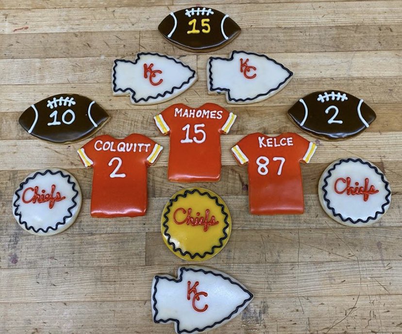 ScoutCoffee2's tweet photo. Chiefs cookies are in! While supplies last... https://t.co/ZugaLVYXu5