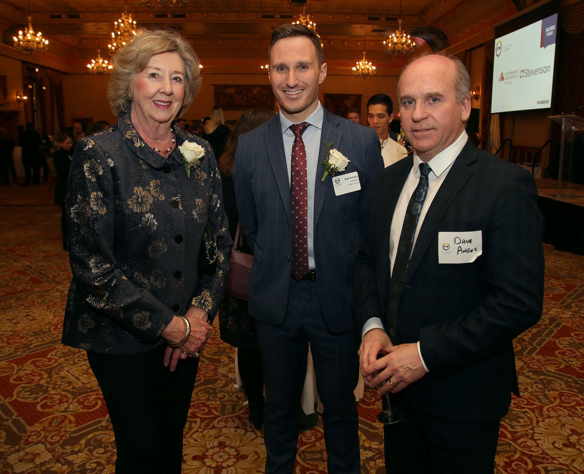 FutureLeadersMB's tweet photo. Wonderful evening with Her Honour Lieutenant-Governor Janice Filmon, #FutureLeadersMB President Matt Erhard, &amp; Honourary Chair Dave Angus at the #FLM2020 awards! https://t.co/qSw4Fzcv9x