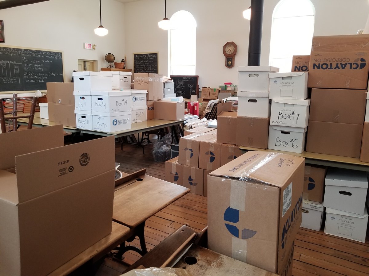 Woah, were half way there, wooaahh moving boxes upstairs. Pack all day, using proper storage I swear, woah moving boxes upstairs! 🎶 

#floodedbasement
@DullMuseumSnaps