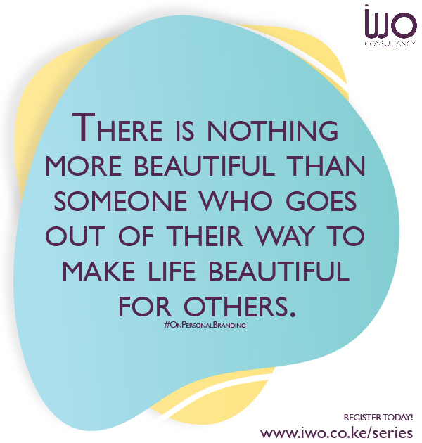 IWOConsultancy's tweet photo. #Word Because you only truly begin to shine in and live through your purpose when it becomes less and less about what is in it for you, and more and more about what you can do for others. #BuildYourPersonalBrand #BrandGoodWill https://t.co/SZG8U3vBgR