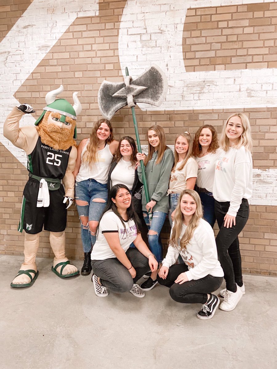 We had so much fun at the basketball game last night! 🏀💪 #GoViks <a href="/psuviks/">Portland State Athletics</a>