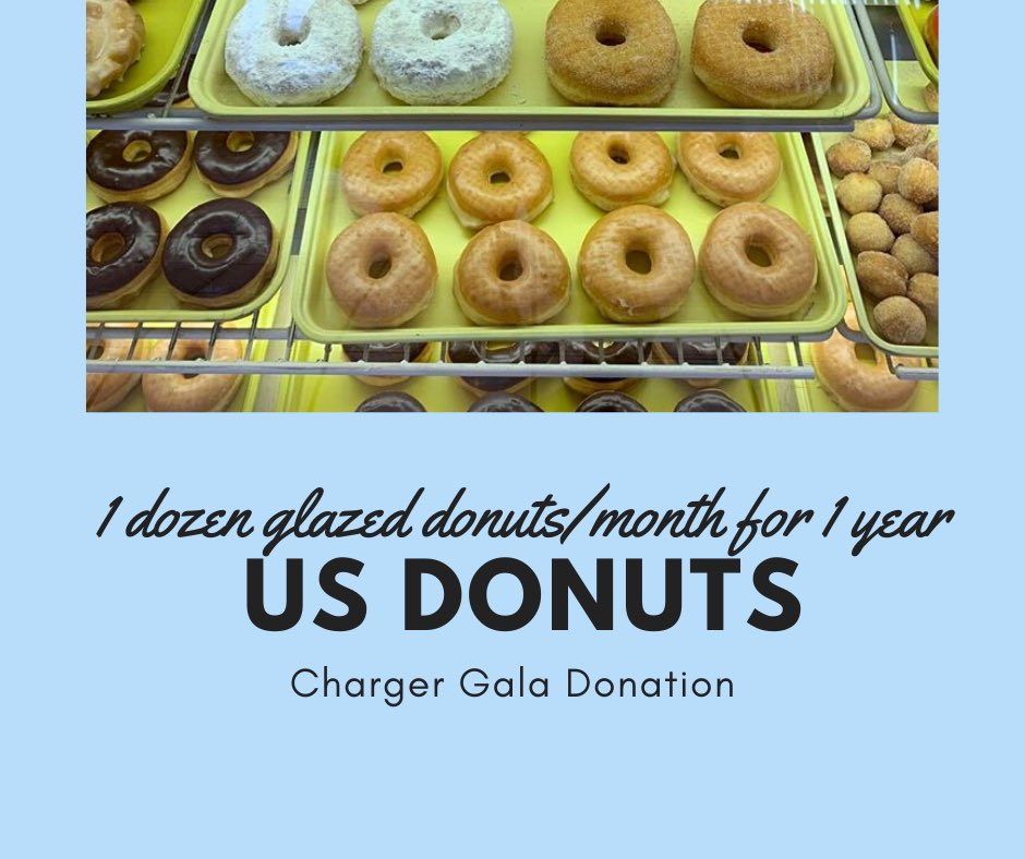 ChargerFoundat1's tweet photo. You can’t beat donuts from US Donuts!  🍩 https://t.co/dBVoDRLf8E