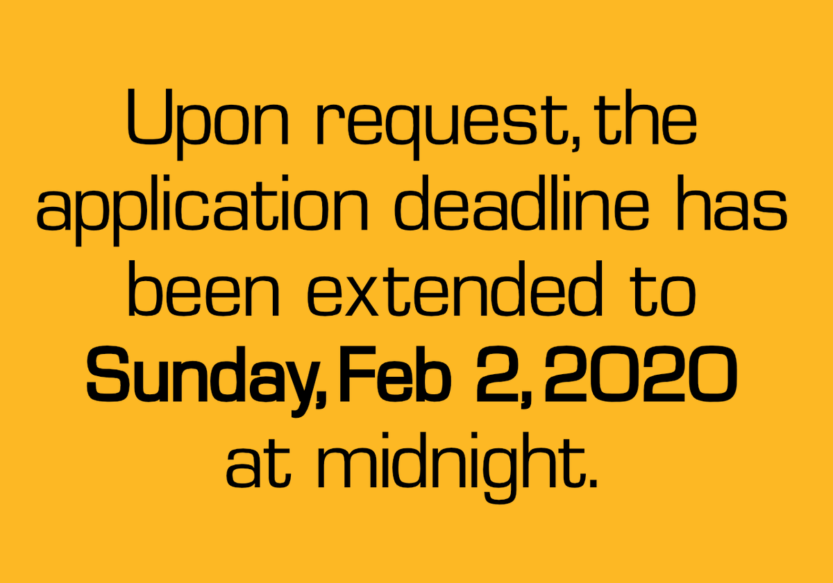 SOAmazingRace's tweet photo. It has been a busy week and we've had a few requests to extend the application deadline until Sunday. So take the night off to relax but please get your application in by Sunday night. https://t.co/wy9nj0KBVX https://t.co/DSCWC0t90c