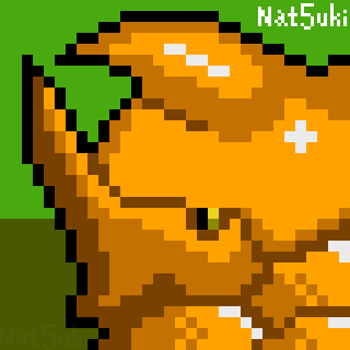 Nat5uki's tweet photo. Beetleguy for today's @Pixel_Dailies #insect theme
He's stubborn and kinda dumb, but he's got a lot of heart. #pixelart #aseprite https://t.co/EbscRMKNIv