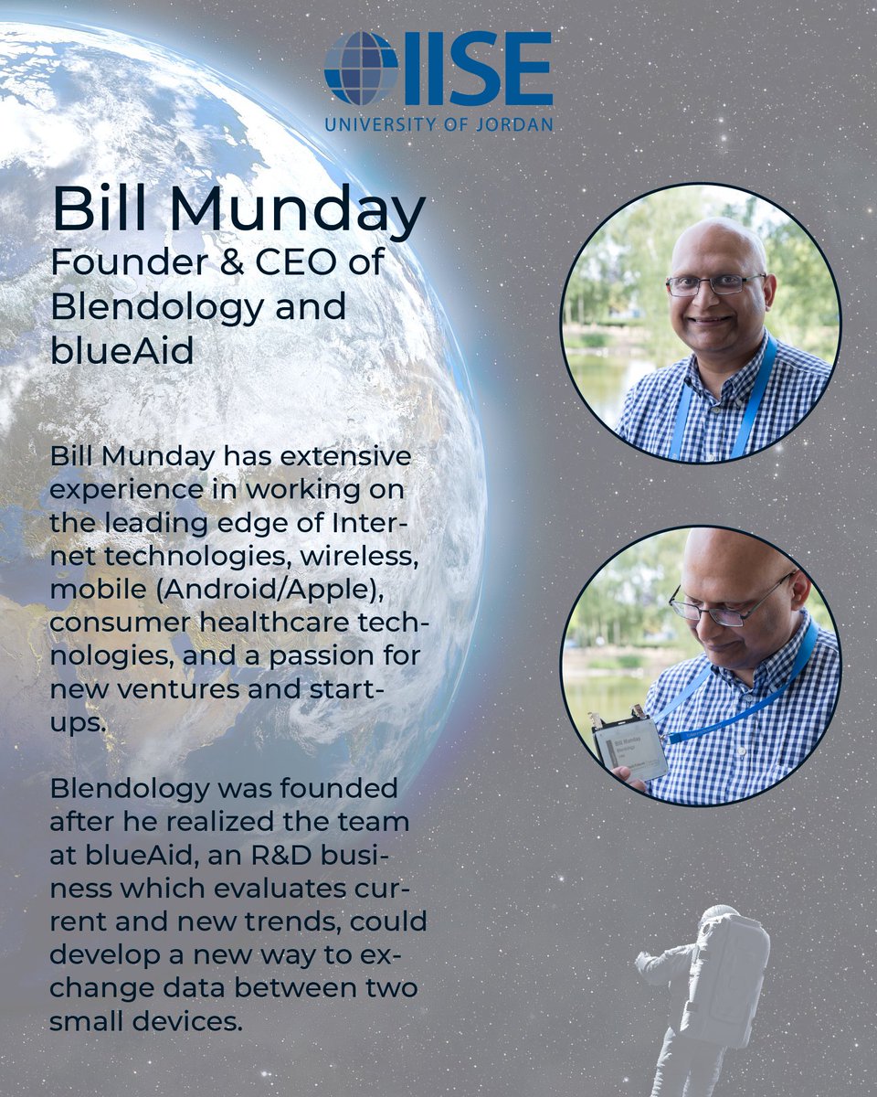 iiseuj's tweet photo. You’re one tap away with exploring a new journey of knowledge and technology “Blendology”.
Blendology is a company with new technology that works by tapping your badge with another colleague to get all your info sent to the other person!

#IISEUJ #IISE #IISE2020 #IISE2020VISION https://t.co/7anSx1kTOg