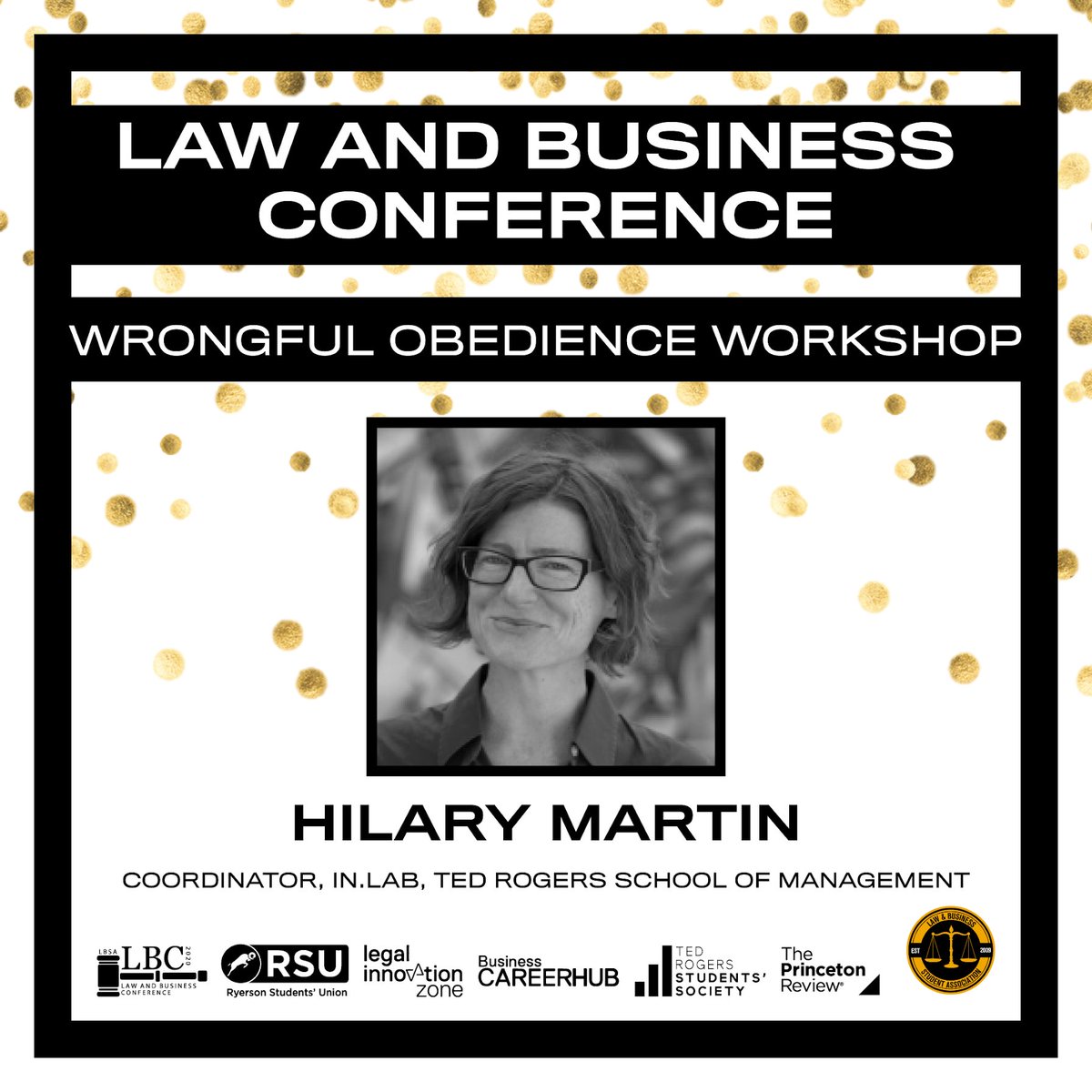 LBSA's tweet photo. Introducing our Workshop Facilitator for the Wrongful Obedience: An IN.Lab Digital Interactive Workshop, Hilary Martin! Participants will play through a digital interactive case on their mobile phones, and compete on teams to observe and manuever various results and roadblocks! https://t.co/An1YW1izP0
