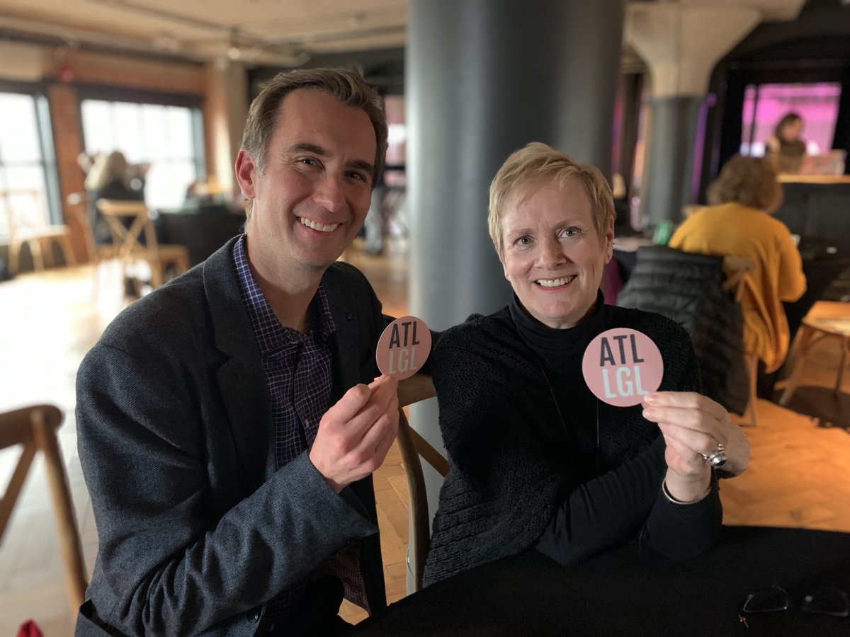DownsLawLLC's tweet photo. Will and Cindy at #AtlantaLegalTech ‘s #RebootSummit2020 #RebootYourFirm #rooftopponcecitymarket #atlanta #atlantalaw #atlantalawfirm #atlantalawyers #fridayinspiration https://t.co/2FhVxvMrsG