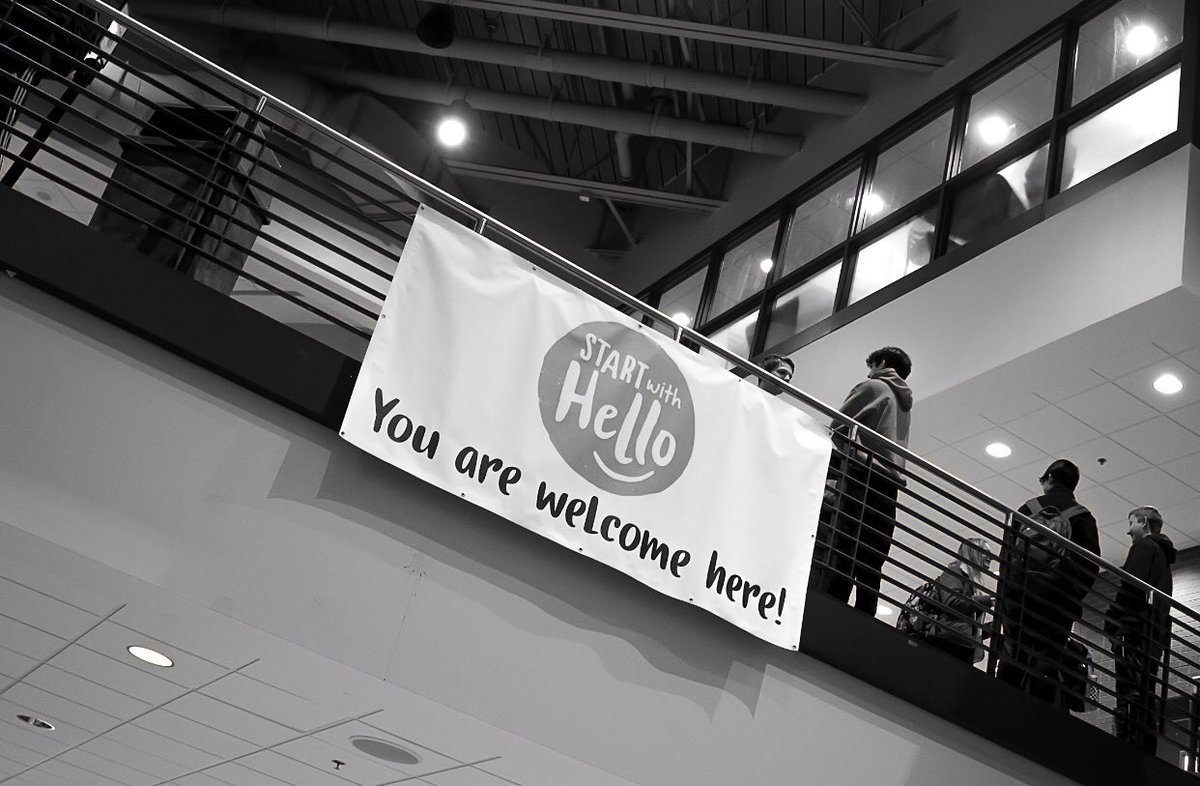 SAVE_pnhs's tweet photo. An amazing #startwithhello week @PortageNorthern Let’s keep it going Huskies! https://t.co/T8kE2zdSAd