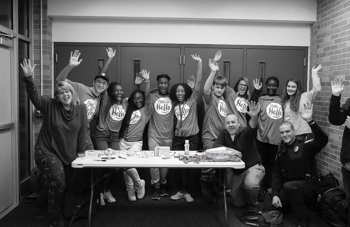 SAVE_pnhs's tweet photo. An amazing #startwithhello week @PortageNorthern Let’s keep it going Huskies! https://t.co/T8kE2zdSAd
