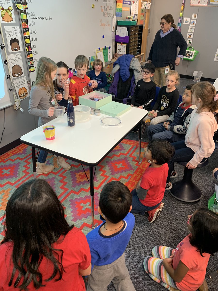 This weeks Star Student Teacher was brave and taught us how to make slime! We had so much fun with this and we even got our own slime to take home! <a href="/HRTJaguars/">Heartland Elementary</a>