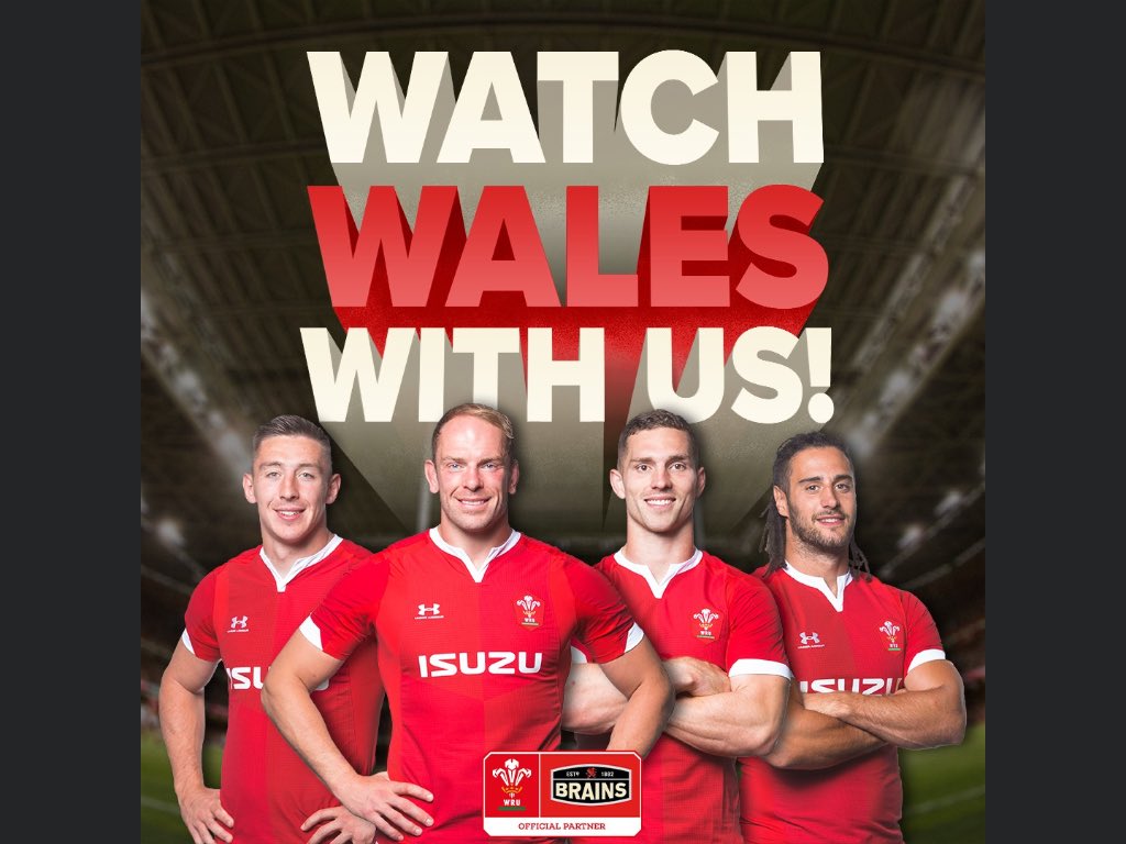 Join us tomorrow and watch Wales with us !