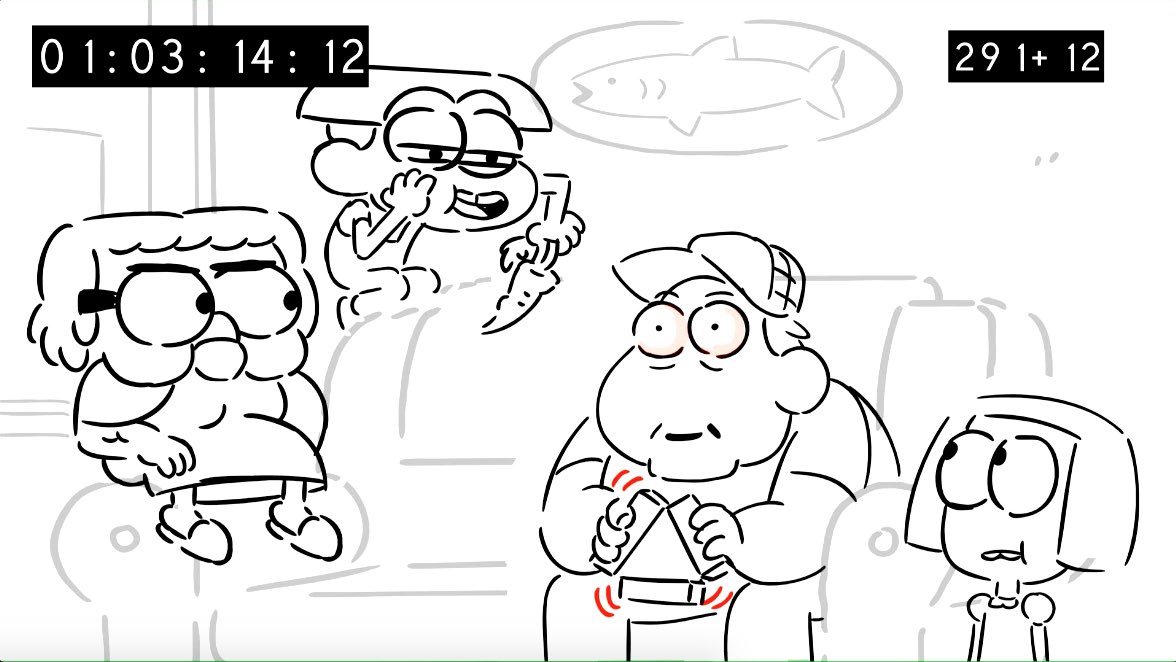 Tomorrow is the premiere of one of my ABSOLUTE favorite Big City Greens episodes I've boarded! "Level Up" features not only Bill playing a video game, but an entire part of the episode is 3D! @wolfhard killed it on this. Check it out tomorrow at 9:20 on Disney Channel! ?? 