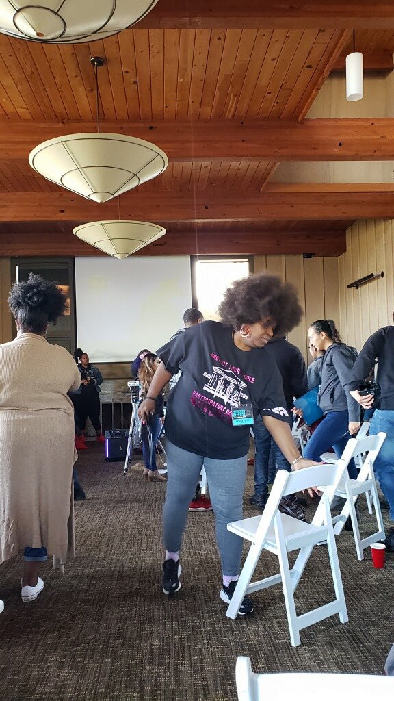 At the 2020 National Participatory Defense Network Gathering. #stayconnected #stayactive