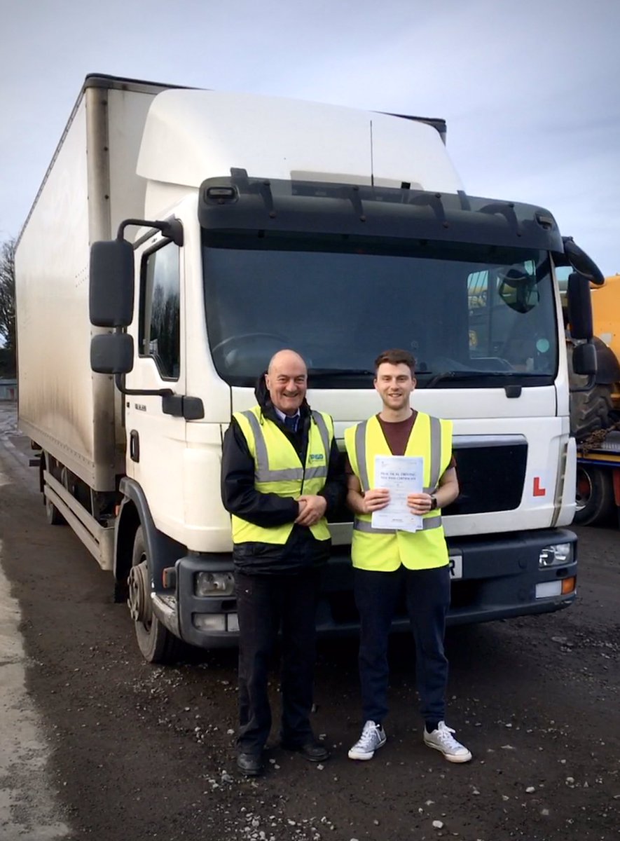 pandgtraining's tweet photo. We’d like to say a HUGE congratulations to Jamie on your excellent Category C pass! A very well deserved result for all of your hard work this week.... we are over the moon for you!👍🚛 #DriverTraining #LGVTraining https://t.co/6WpLyrre76