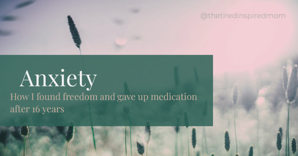 TiredInspiredMe's tweet photo. First Blog in a series about how I found freedom from Anxiety and came off medication after 16 years. https://t.co/303P0qhNdw https://t.co/IMteyuHJ2m