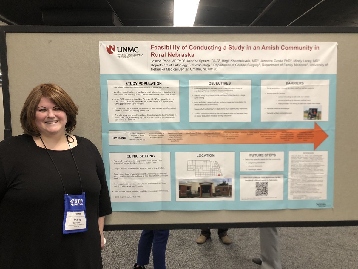 Just presented my very first national poster presentation at STFM (Society for Teachers of Family Medicine)