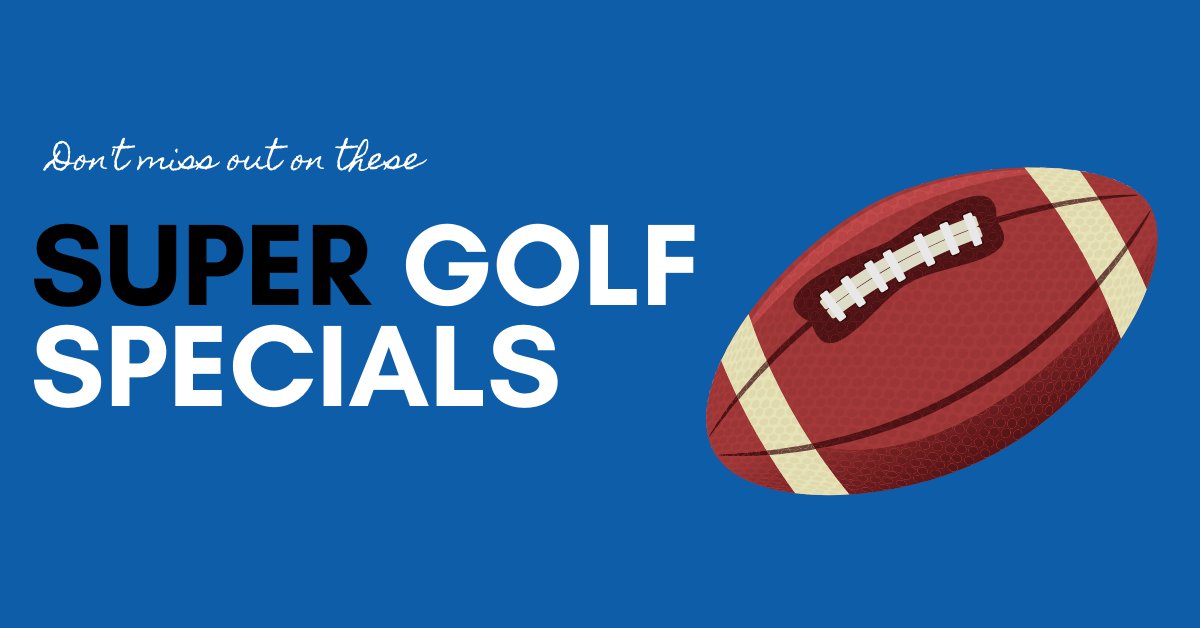 Golfcypress's tweet photo. Save when you book certain tee times this weekend!

🏈🏌️ Golf AND Football?! Yes, it's true!  🏈🏌️

Click below to see our SUPER tee times:
https://t.co/yiAS2dj0g2 https://t.co/DGotboML7j
