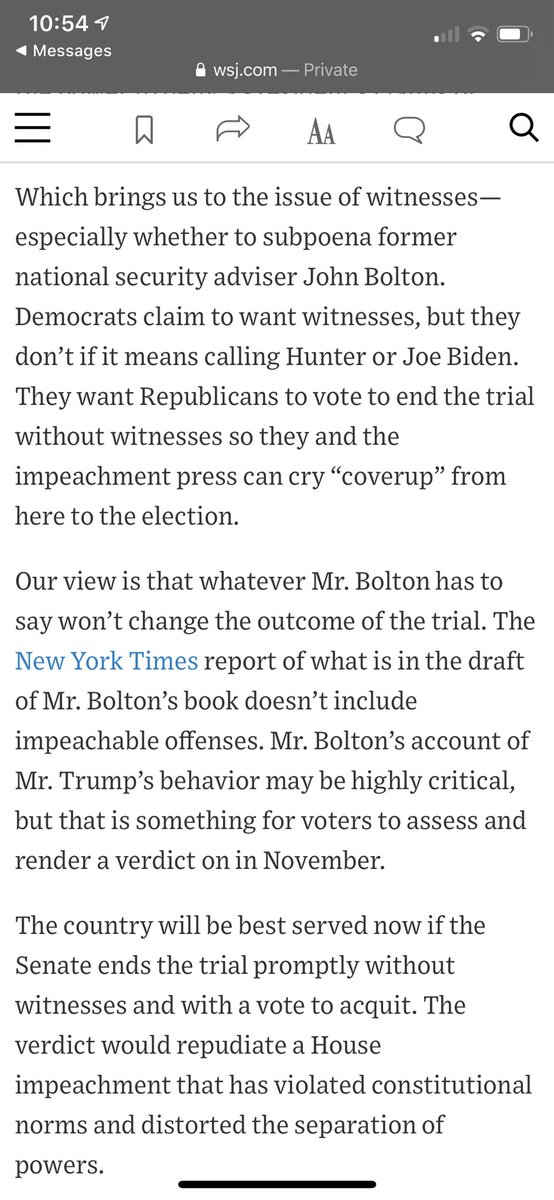 There are still institutions of journalism left that have common sense and rationality and don’t suffer from partisan psychosis. <a href="/WSJ/">The Wall Street Journal</a>