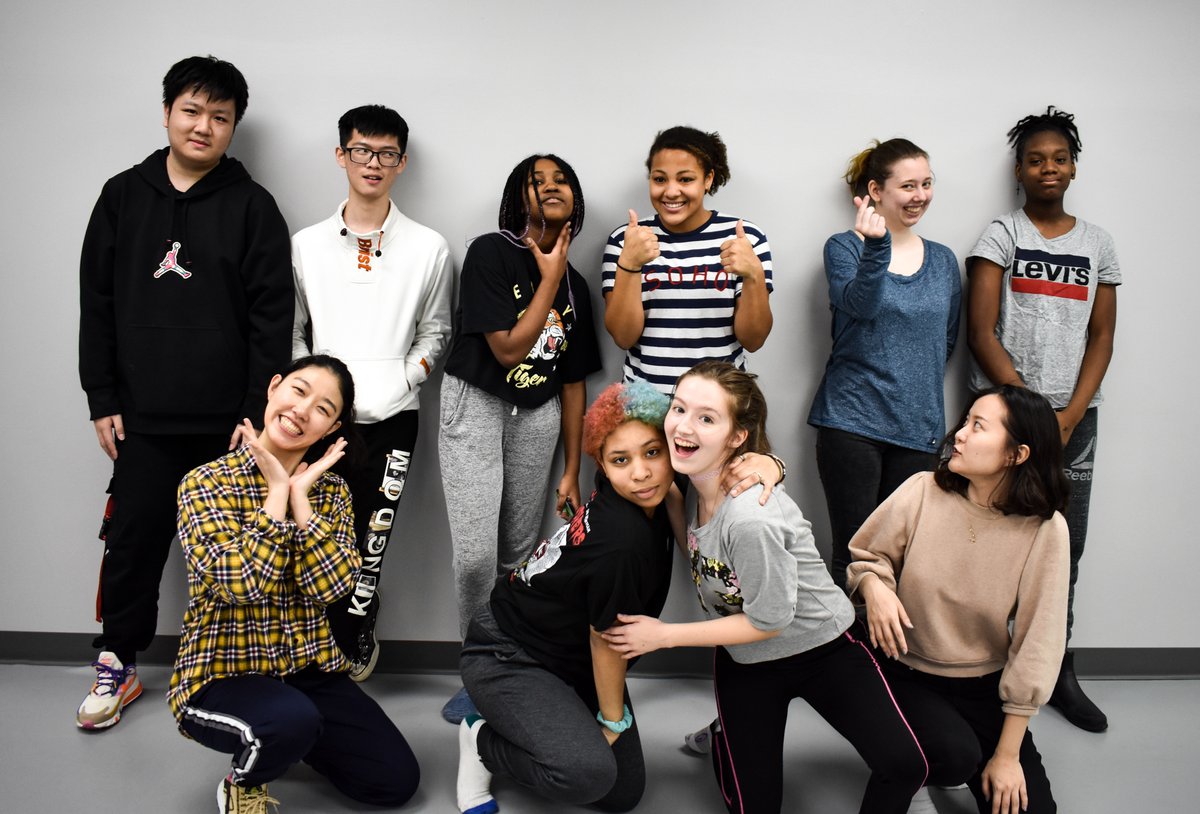 winchschoolBK's tweet photo. A flashback &amp; highlight all in one. During our January ColLAB period, the KPOP ColLAB traveled to Flushing, Queens. They enjoyed a delicious Korean lunch before hitting the dance floor to learn a #KPOP dance routine. #thewinchendonschool #thisisschool https://t.co/oRjaCfXY1s